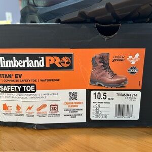 Men’s Timberland Pro steel toe work boots